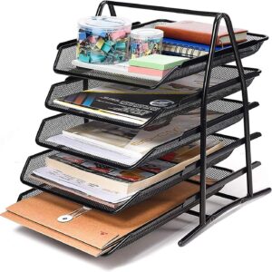 Metal Desk Organizer with Stylish Design